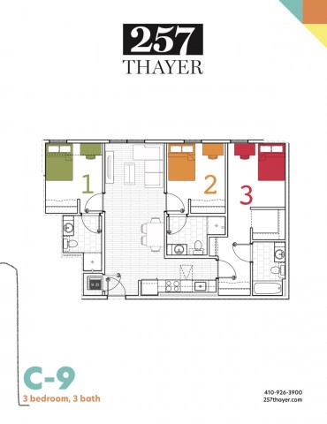 257 Thayer Room Sublet