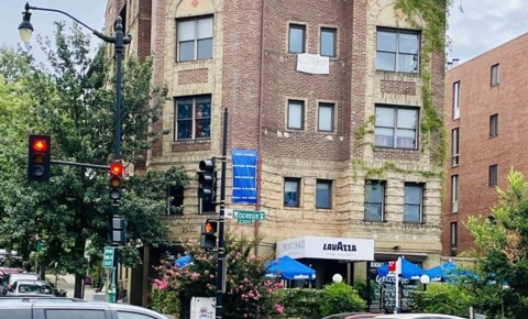 Apartments Near Howard Live work space approximately 1500 sq ft, with hardwood floors, high ceilings and exposed brick wall for Howard University Students in Washington, DC