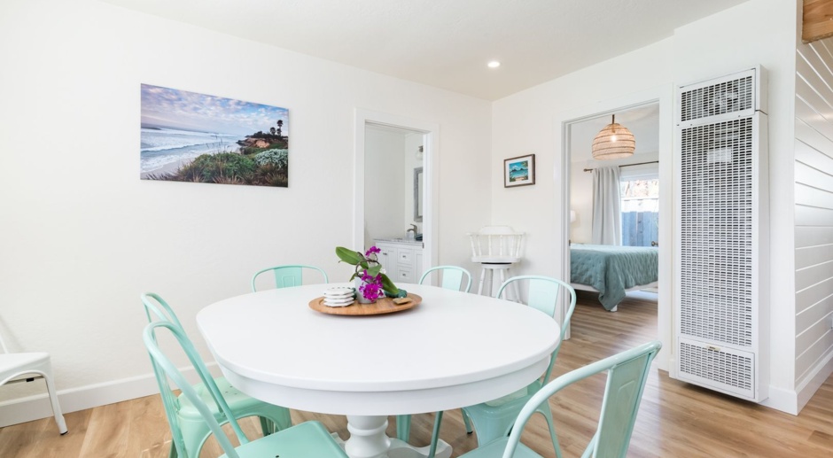 Monthly 30+  Vacation Rental in the Heart Santa Cruz, Newly Remodeled and Beautiful!