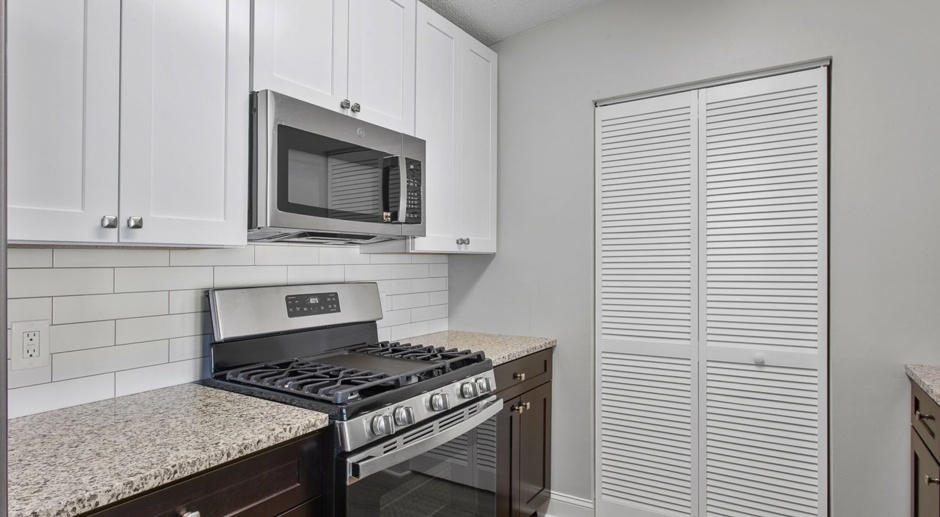 Completely Renovated One Bed One Bath Condo Available NOW! 