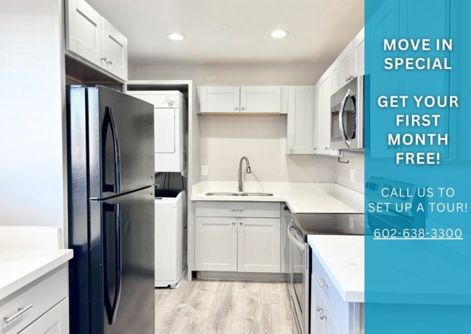 Apartments Near *MOVE IN SPECIAL - PRIVATE BACKYARD* Gorgeously Renovated 2 Bed 1 Bath in The Biltmore! In Unit Washer/ Dryer! Gorgeous Garden Style Apartment Home Community!