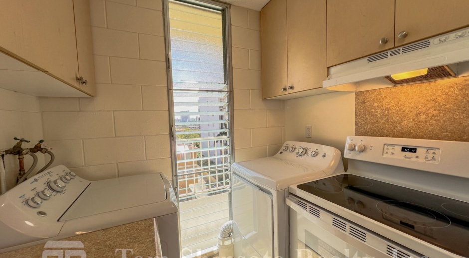 2 Bedroom with 1 parking at Victoria Towers in Makiki