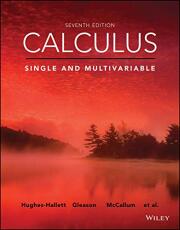 Calculus: Single and Multivariable