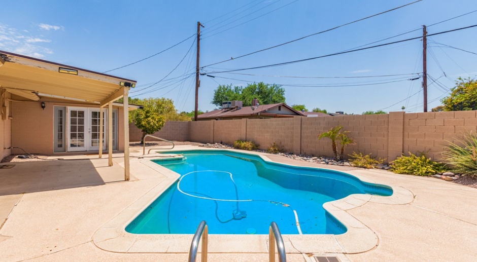 REMODELED 4 BED/2 BATH TEMPE HOME WITH POOL & GARAGE!