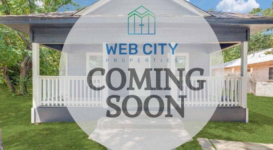Coming Soon! 3 Bed 2 Bath Home for Rent in Dallas TX 75216!
