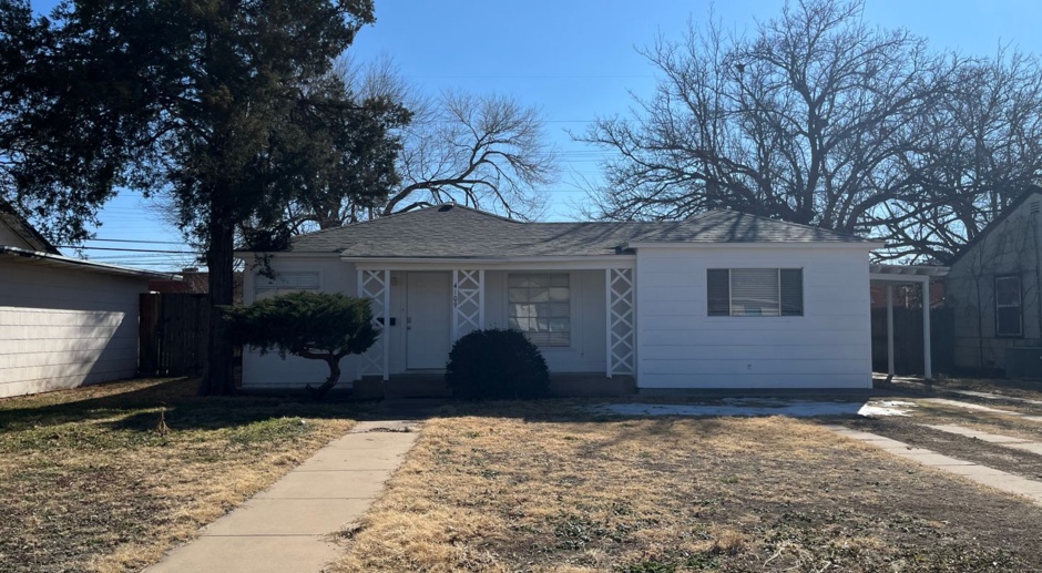 3/2 near Tech and Hospital District!