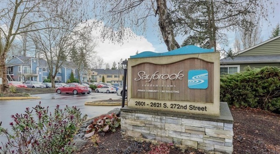 Two Bed Pet Friendly Condo in Federal Way