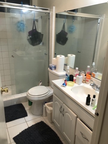 Unfurnished bedroom with private bathroom for $1355 + 1 month deposit. 