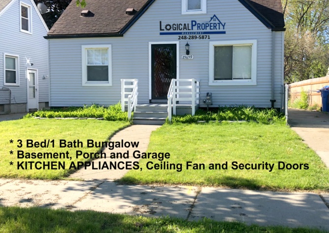 Houses Near 3/1 Bungalow w/Bsmnt, Porch, Ceiling Fan, Security Doors, 2Car Grg