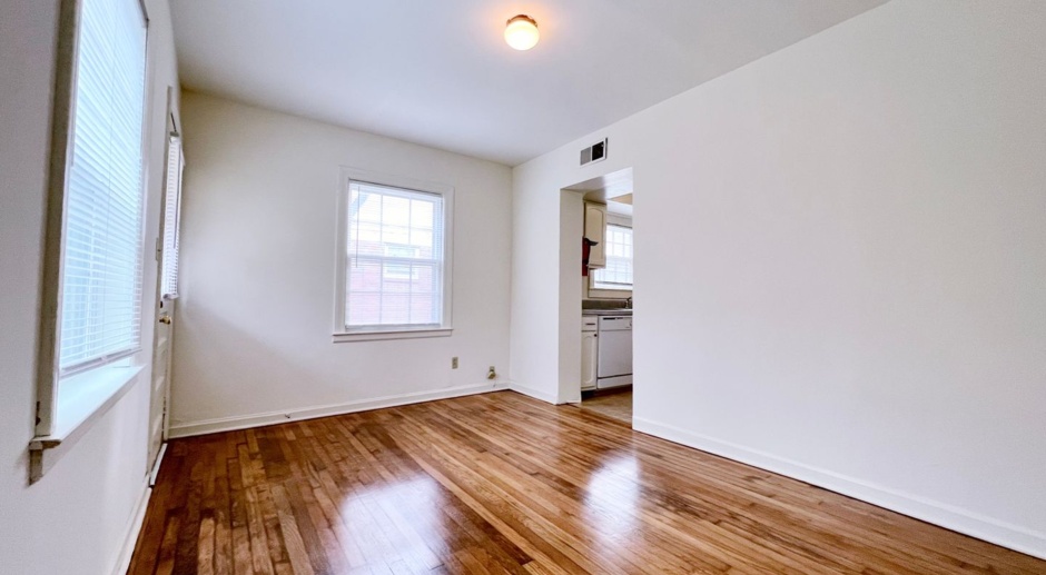 Two-Bedroom, One Bath Townhouse at Spring Garden/Lindell Duplex