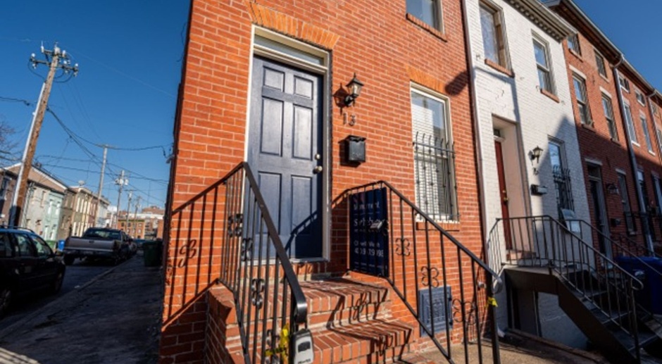 Renovated Townhome in Hollins Market Neighborhood