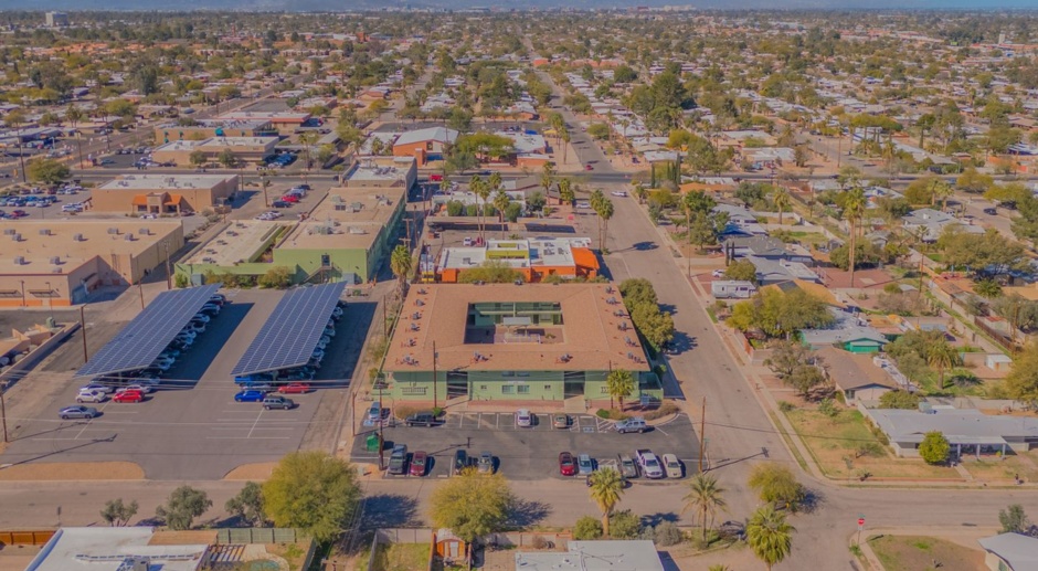An amentiy-laden resident area near Downtown Tucson