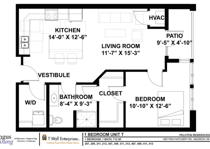 Apartments Near PELOTON RESIDENCES, LLC - Phase 1