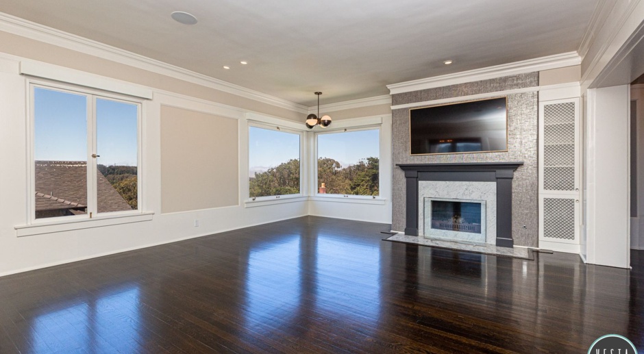 LUXURY HOME AVAILABLE RIGHT AT THE ENTRANCE TO THE PRESIDIO!  