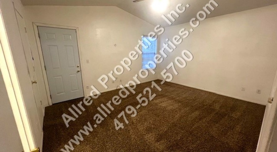 2 Bedroom 1.5 bath in FAYETTEVILLE. LAWN CARE INCLUDED!!!!