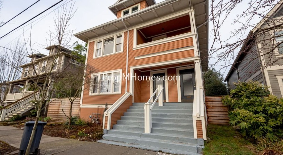 Spacious Lower Level Two Bedroom Duplex In The Heart Of NE Portland!