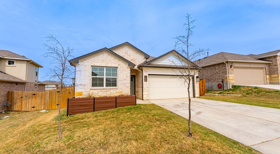 Discover Contemporary Luxury: 4BR/2BA Gem in San Marcos, TX. Your Dream Home Awaits!