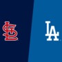 St Louis Cardinals at Los Angeles Dodgers