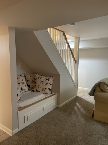 Finished,furnished basement suite