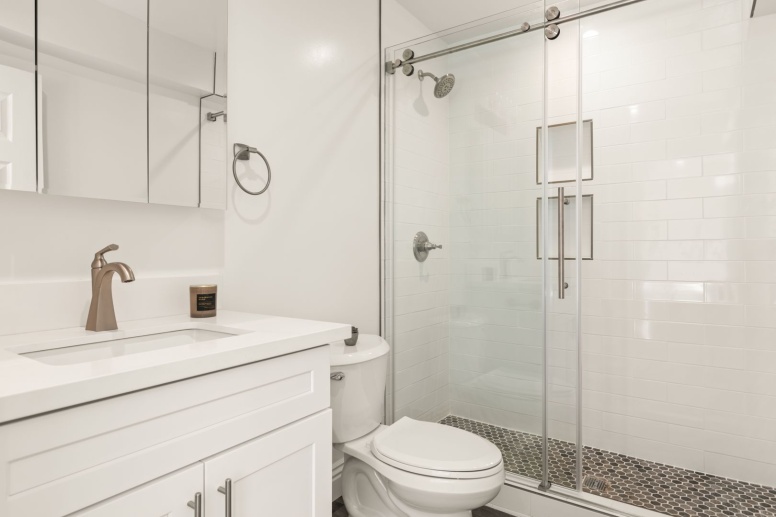 A 4 Bedroom apartment with Private Ensuite Bathrooms, common areas and a fully functional kitchen at 1713 Kelton Ave.